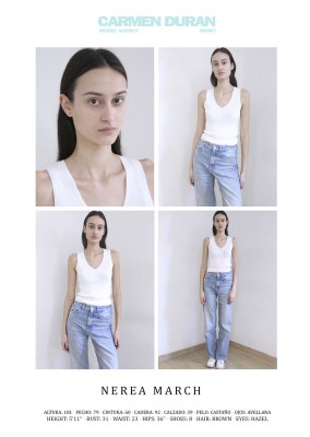 NEREA MARCH. Carmen Duran Model Agency.