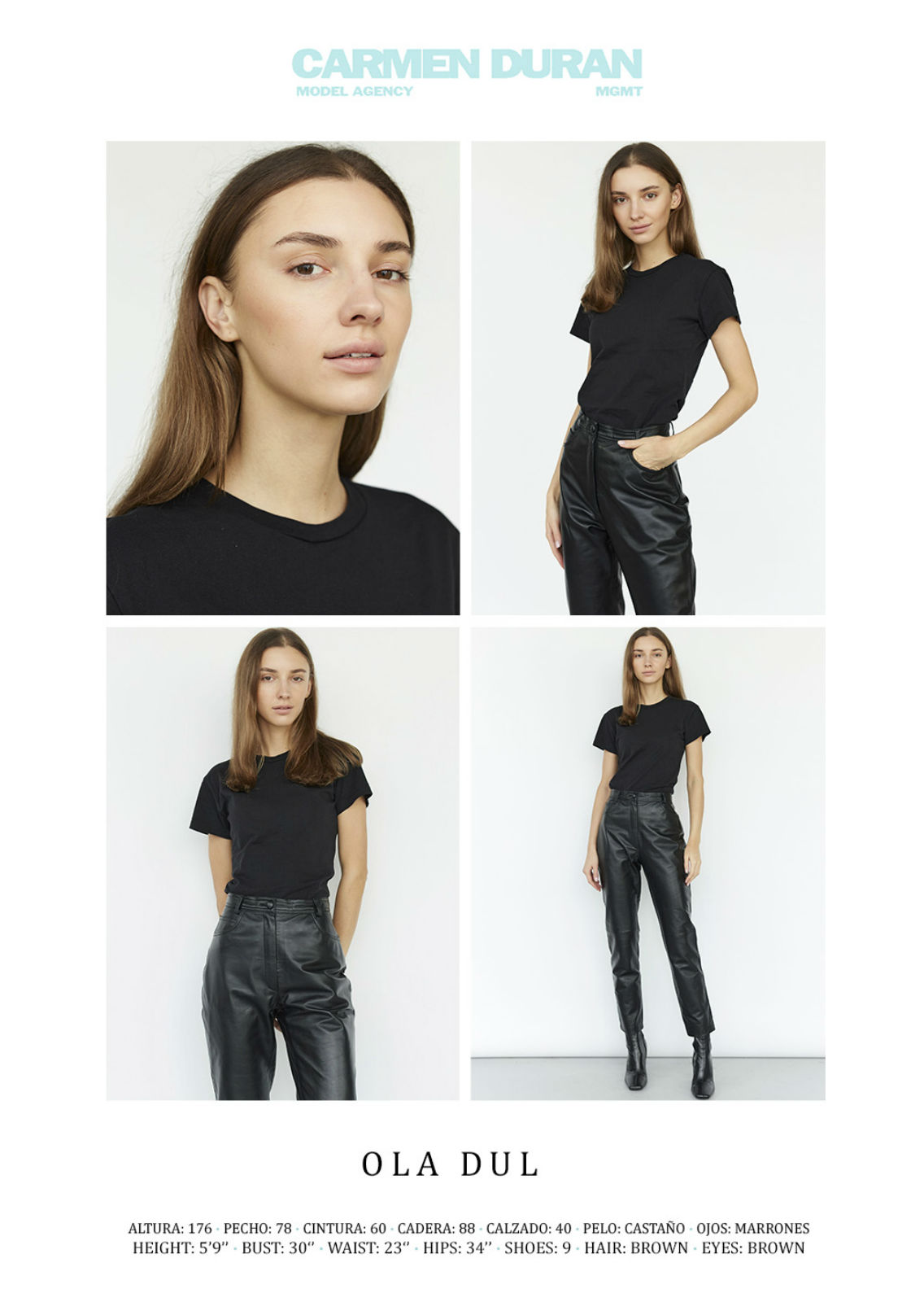OLA DUL. Carmen Duran Model Agency.
