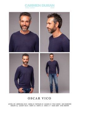 OSCAR VICO. Carmen Duran Model Agency.