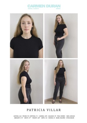 PATRICIA VILLAR. Carmen Duran Model Agency.