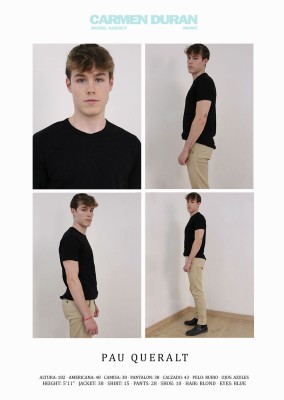 PAU QUERALT. Carmen Duran Model Agency.