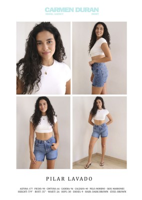 PILAR LAVADO. Carmen Duran Model Agency.
