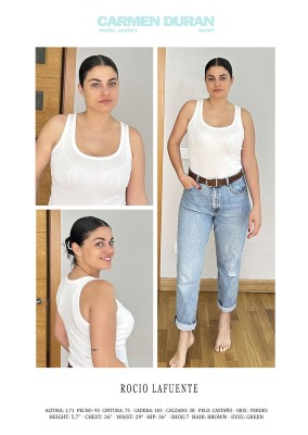 ROCIO LAFUENTE . Carmen Duran Model Agency.