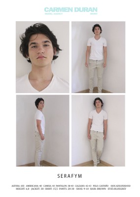 SERAFYM . Carmen Duran Model Agency.