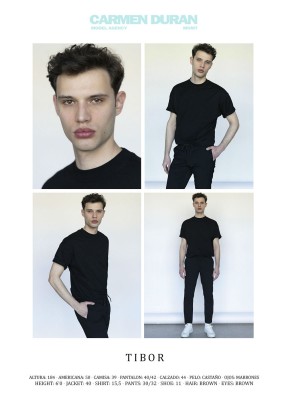 TIBOR . Carmen Duran Model Agency.