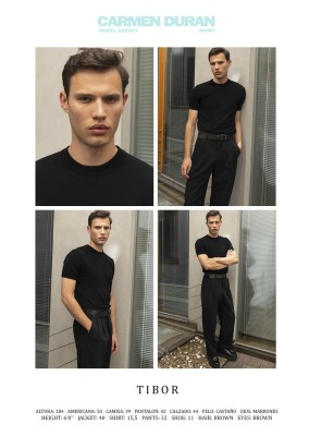 TIBOR . Carmen Duran Model Agency.