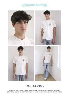 TOM CLODIC. Carmen Duran Model Agency.