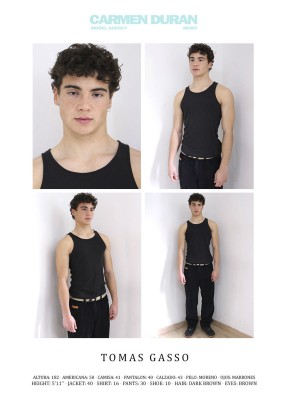 TOMAS GASSO. Carmen Duran Model Agency.