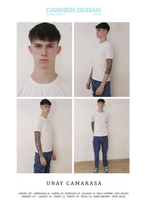 UNAY CAMARASA. Carmen Duran Model Agency.