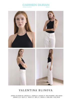 VALENTINA BLINOVA. Carmen Duran Model Agency.
