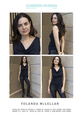 YOLANDA McLELLAN. Carmen Duran Model Agency.
